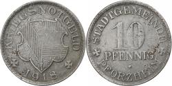 World Coins - Germany, Stadt Pforzheim, 10 Pfennig, 1918, , Iron