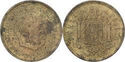 World Coins - Spain, Francisco Franco, caudillo, Peseta, 1964, Aluminum-Bronze,