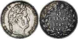 World Coins - Coin, France, Louis-Philippe, 5 Francs, 1847, Paris, , Silver