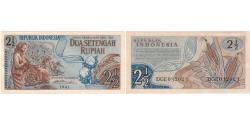 World Coins - Indonesia, 2 1/2 Rupiah, UNC(65-70)