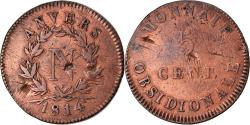 World Coins - Coin, FRENCH STATES, ANTWERP, 5 Centimes, 1814, Anvers, , Bronze