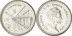 World Coins - Coin, Gibraltar, 5 Pence, 2020, Pobjoy Mint, , Acier plaqué nickel