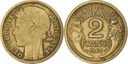 World Coins - France, 2 Francs, Morlon, 1940, Paris, Aluminum-Bronze, , Gadoury:535