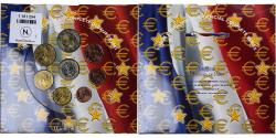 World Coins - France, Monnaie de Paris, Euro-Set, 2003, , Gadoury:page 338