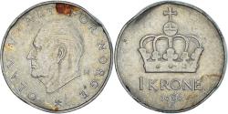 World Coins - Coin, Norway, Krone, 1986