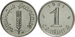 World Coins - Coin, France, Épi, Centime, 1981, Paris, , Stainless Steel, KM:928