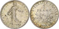 World Coins - France, Semeuse, Franc, 1920, Paris, , Silver, KM:844.1, Gadoury:467