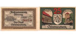 World Coins - Germany, Schwanebeck, 25 Pfennig, 1921-04-01, UNC(63)