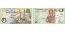 World Coins - Banknote, Egypt, 50 Piastres, Undated, Undated, KM:62a, UNC(65-70)