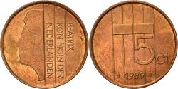World Coins - Coin, Netherlands, Beatrix, 5 Cents, 1989, , Bronze, KM:202