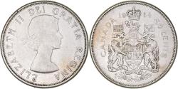 World Coins - Coin, Canada, Elizabeth II, 50 Cents, 1964, Royal Canadian Mint, Ottawa