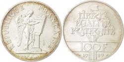 World Coins - Coin, France, 100 Francs, 1989, , Silver, KM:E145, Gadoury:904