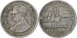 World Coins - Thailand, Rama IX, Baht, 1982, Copper-nickel, , KM:159.1
