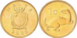 World Coins - Coin, Malta, Cent, 2001