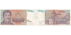 World Coins - Yugoslavia, 5,000,000 Dinara, 1993, KM:132, EF(40-45)