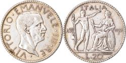 World Coins - Coin, Italy, Vittorio Emanuele III, 20 Lire, 1928, Rome, , Silver