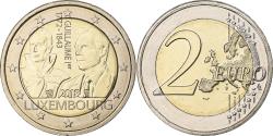 World Coins - Luxembourg, Henri, 2 Euro, Death of Guillaume I, 2018, Bi-Metallic,