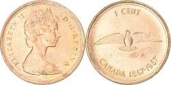 World Coins - Canada, Elizabeth II, Cent, 1967, Royal Canadian Mint, Bronze, , KM:65