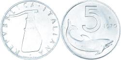 World Coins - Coin, Italy, 5 Lire, 1970, Rome, , Aluminum, KM:92