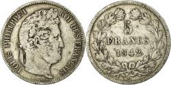 World Coins - Coin, France, Louis-Philippe, 5 Francs, 1842, Bordeaux, , Silver