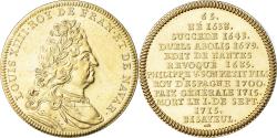 World Coins - France, Medal, Roi de France, Louis XIV, History, Piéfort,