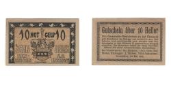World Coins - Banknote, Austria, Neukirchen an der Enknach O.Ö. Gemeinde, 10 Heller, Texte