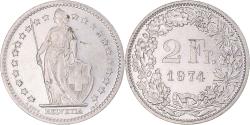 World Coins - Coin, Switzerland, 2 Francs, 1974
