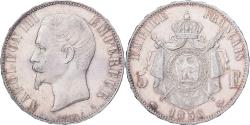 World Coins - Coin, France, Napoleon III, Napoléon III, 5 Francs, 1856, Paris,