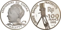 World Coins - Coin, France, Arletty, 100 Francs, 1995, Paris, ESSAI, , Silver