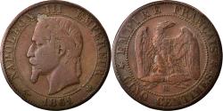 World Coins - Coin, France, Napoleon III, Napoléon III, 5 Centimes, 1861, Strasbourg