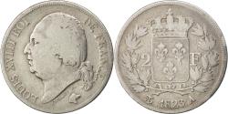 World Coins - Coin, France, Louis XVIII, Louis XVIII, 2 Francs, 1823, Paris, , Silver