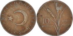 World Coins - Coin, Turkey, 10 Kurus, 1959