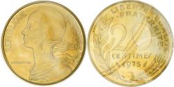 World Coins - Coin, France, Marianne, 20 Centimes, 1975, Paris, FDC,
