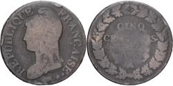World Coins - Coin, France, Dupré, 5 Centimes, Paris, , Copper, Gadoury:126/126a