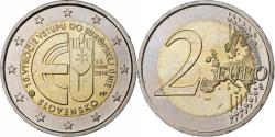 World Coins - Slovakia, 2 Euro, European Union, 2014, Kremnica, Bi-Metallic,