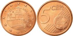 World Coins - San Marino, 5 Euro Cent, 2004, , Copper Plated Steel, KM:442