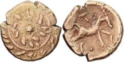 Ancient Coins - Britain, Atrebates, Regni, Tincommius, 1/4 Stater, 30 BC-AD 10, Gold,