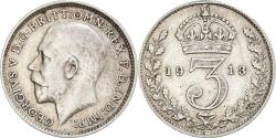 World Coins - Coin, Great Britain, George V, 3 Pence, 1913, , Silver, KM:813