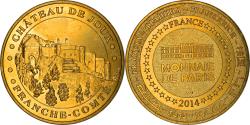 World Coins - France, Token, Tourist Token, Château de Joux - Franche Compté, 2014, Monnaie