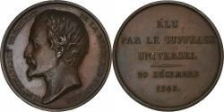World Coins - France, Medal, Louis Napoléon Bonaparte, Président de la République, 1848