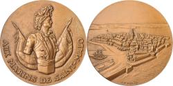 World Coins - France, Medal, Aux Marins de Saint-Malo, Bronze, Baron,