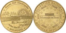 World Coins - France, Tourist token, Musée EDF de Mulhouse, 2006, MDP, Nordic gold,
