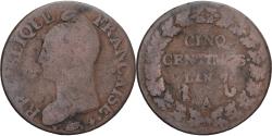World Coins - Coin, France, Dupré, 5 Centimes, AN 7/5, Paris, , Copper, Gadoury:126
