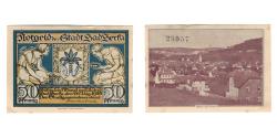 World Coins - Banknote, Germany, Berka Bad Stadt, 50 Pfennig, personnage 1, 1920, 1920-08-20