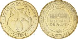 World Coins - France, Token, 48/ Loups du Gévaudan, 2018, MDP, , Copper-nickel