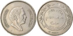 World Coins - Coin, Jordan, Hussein, 50 Fils, 1/2 Dirham, 1978/AH1398,