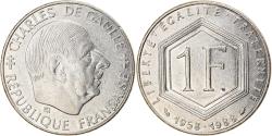 World Coins - Coin, France, Charles de Gaulle, Franc, 1988, Paris, , Nickel, KM:963