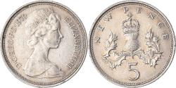 World Coins - Coin, Great Britain, 5 New Pence, 1970