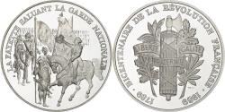 World Coins - France, Medal, Bicentenaire de la Révolution Française, 1989, Silver, Proof