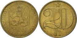 World Coins - Coin, Czechoslovakia, 20 Haleru, 1989